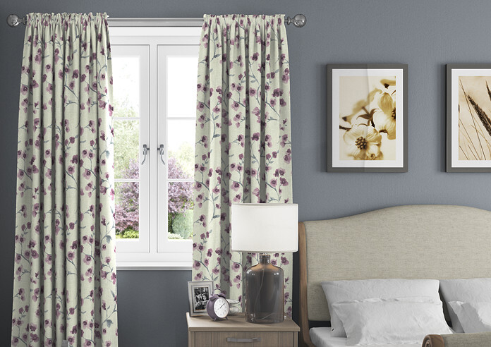 Como, Grape - Made to Measure Curtains - Image 3